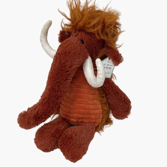 Ko Bonnie Other - Ko Bonnie 13" Reddish brown Elephant Wooly Mammoth Plush with tags